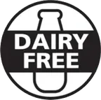VigorRise dairy-free badge