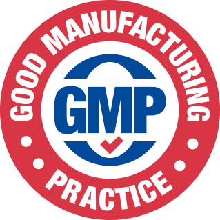 VigorRise GMP-certified manufacturing badge