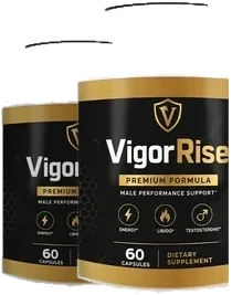VigorRise 2-bottle men's supplement package